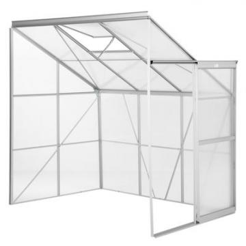 Serre de jardin polycarbonate adossée