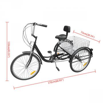 Tricycle adulte - tricycle electrique - velo roues