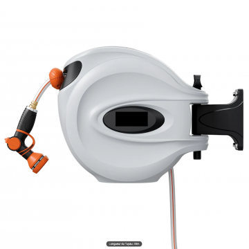Enrouleur tuyau arrosage mural 35m - 11