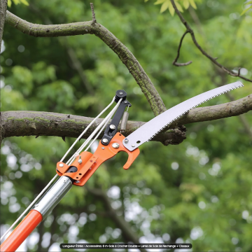 Scie à élaguer - élagueuse - échenilloir - 1