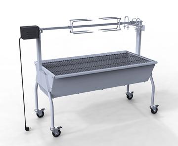 Barbecue/rôtissoire maxi 15kg - Vue 5