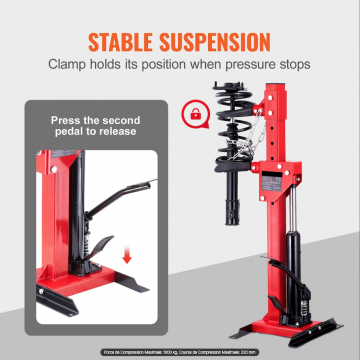 Kit Compresseur Ressort Amortisseur 320 mm - 53