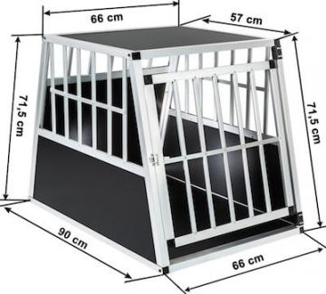 Cage transport chien - 65x90x72cm