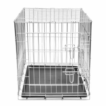 Cage en métal pliable - L, 95 x 56 x 64 cm