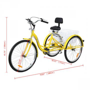 Tricycle adulte - velo roues - velo 3 roues-20
