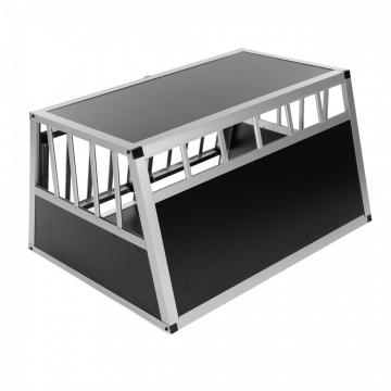 Cage de transport chien - cage chenil - caisse chien alu