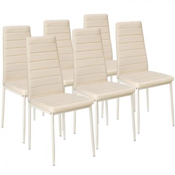 Chaises de salle à manger x6 / Beige