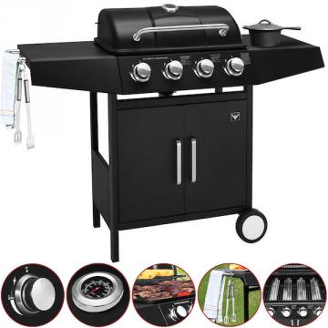 Barbecue gaz 4 bruleurs - solde barbecue gaz - barbecue gaz solde - barbecue encastrable gaz