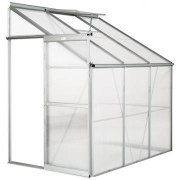 Serre de jardin polycarbonate adossée