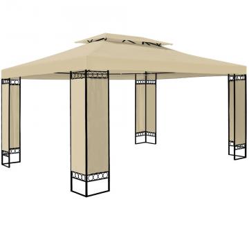 Tonnelle de jardin ELDA - 3x4m - Pavillon de fêtes - Coloris au choix