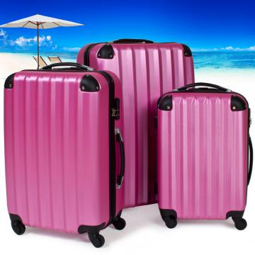 Valise rigide x3 / Rose