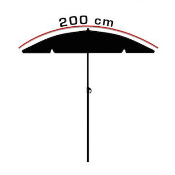 Parasol inclinable - parasol pas cher - soldes parasol