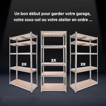 Etagere garage - Armoire metallique - Etagere charge lourde-29