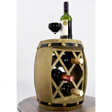 Casier bouteilles fait main / Petit tonneau