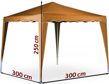 TONNELLE 3x3 Pliable en 2 minutes / Sable