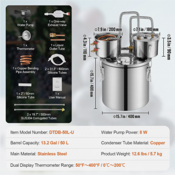 Distillateur - 50  litres - 6