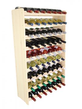 Cave étagère armoire à vin - 63 bouteilles