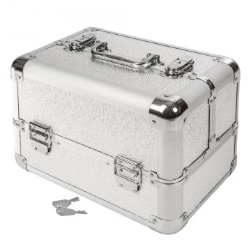 VALISE COFFRE MAQUILLAGE / Gris