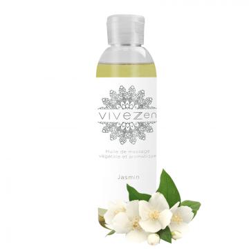 HUILE DE MASSAGE, MODELAGE 100% VÉGÉTALE 200 ML OU 1L / 16 PARFUMS / 200ml - Jasmin