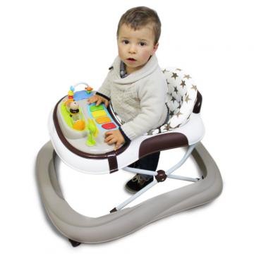 TROTTEUR ÉVOLUTIF MUSICAL PLIABLE RÉGLABLE EN HAUTEUR