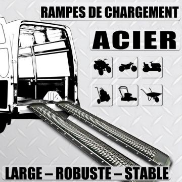 Rampe de chargement - rampe aluminium - rampe moto