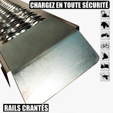 Rampe de chargement - rampe aluminium - rampe moto