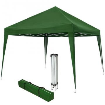 Tonnelle pliante - tonnelle pliable - 3x3m / Vert foncé
