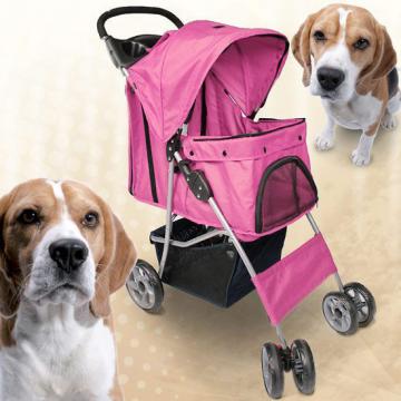 Poussette pour chien - remorque chien - caddie chien