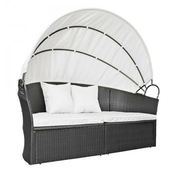 Lit rond de jardin - lit de jardin - lit exterieur