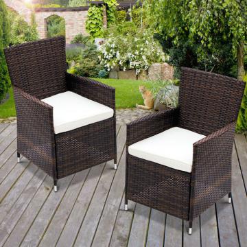 chaise de jardin empilable - fauteuil résine - fauteuil de jardin resine tressee