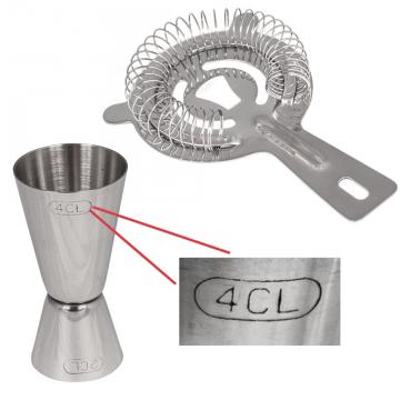 Set de Cocktail Shaker Cocktail Mixer Shaker doseur porer