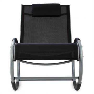 Rocking Chair Blumfeldt noir