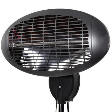 Chauffage radiateur électrique sur pied d'appoint ventilation chaleur hiver 650W ✔3 niveaux✔Tige télescopique réglable ✔Tête inclinable