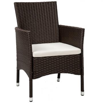 Fauteuil exterieur - chaise tressée x2