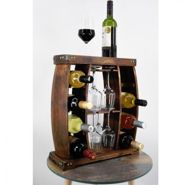Casier bouteilles fait main / Verre et bouteille armoire
