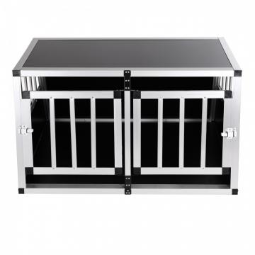 Cage de transport chien - cage chenil - caisse chien alu