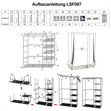portant vetement - portant habit - support vetement-3