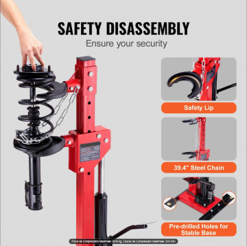 Kit Compresseur Ressort Amortisseur 320 mm - 52