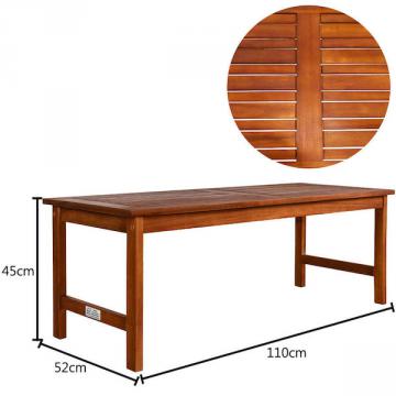 Salon de jardin bois - canapé de jardin bois