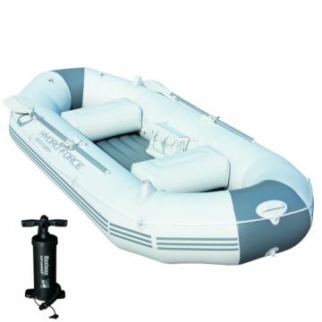 Bateau gonflable pneumatique 291 cm avec pompe à main et rames
