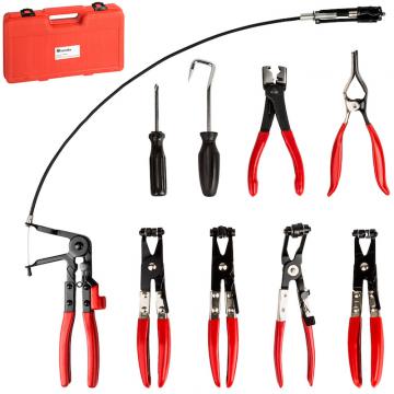 Jeu d'outils pour pinces à colliers de serrage 9 pièces-1