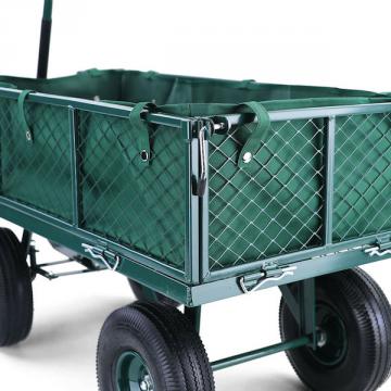 Chariot de jardin - chariot de jardin 4 roues - chariot transport-17