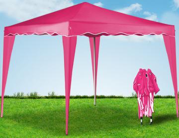 TONNELLE 3x3 Pliable en 2 minutes / Rose