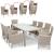 Salon de jardin - 17 pieces