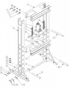 Presses hydraulique - Presse hydraulique - Presse 30T-18