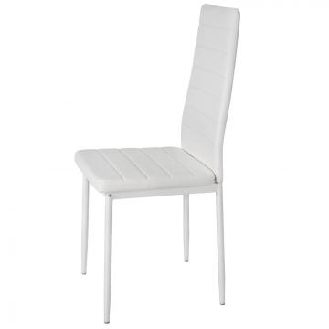 Chaises de salle à manger x6 / Blanc