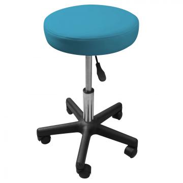 Tabouret roulette massage cabinet médical selle soins esthetique CHOIX / Bleu turquoise