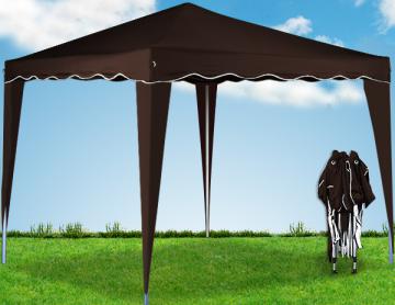 TONNELLE 3x3 Pliable en 2 minutes / Marron