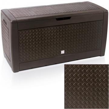Coffre malle de rangement / Vague Marron