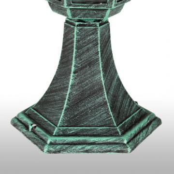 Lampadaire jardin lanterne lampe éclairage luminaires d'extérieur CHOIX COULEURS / Vert
